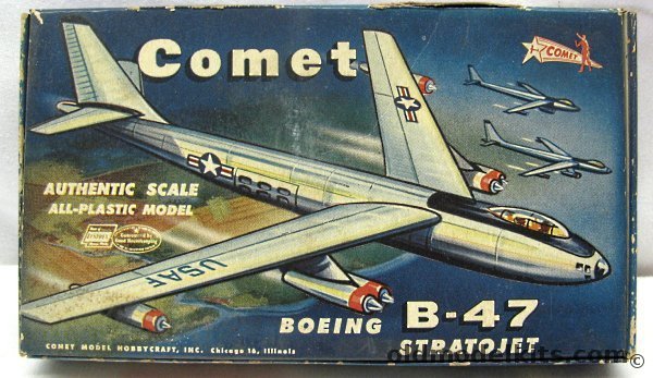 Comet 1/205 Boeing B-47 Stratojet, PL-22 plastic model kit